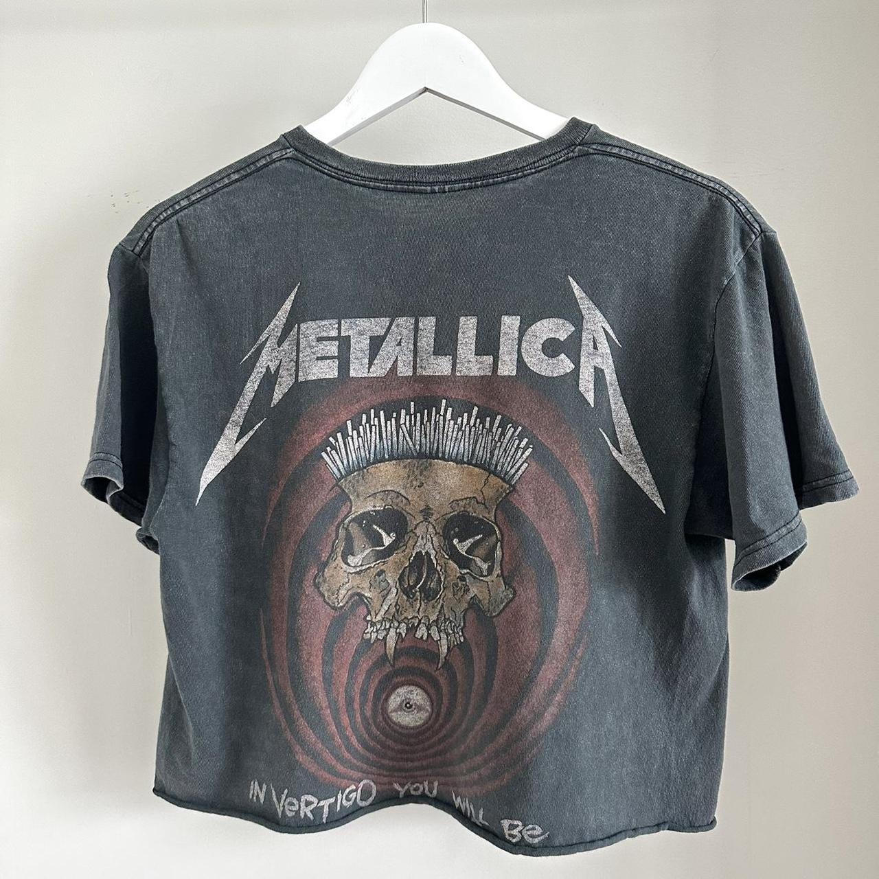 brandy melville metallica shirt