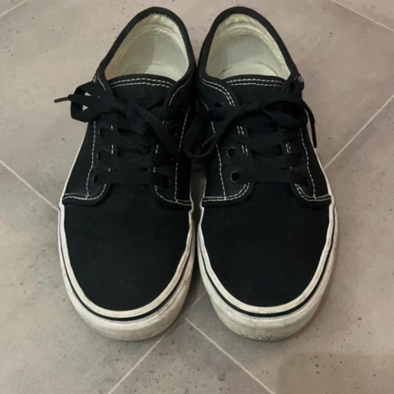 Vans Men's Black Trainers | Depop