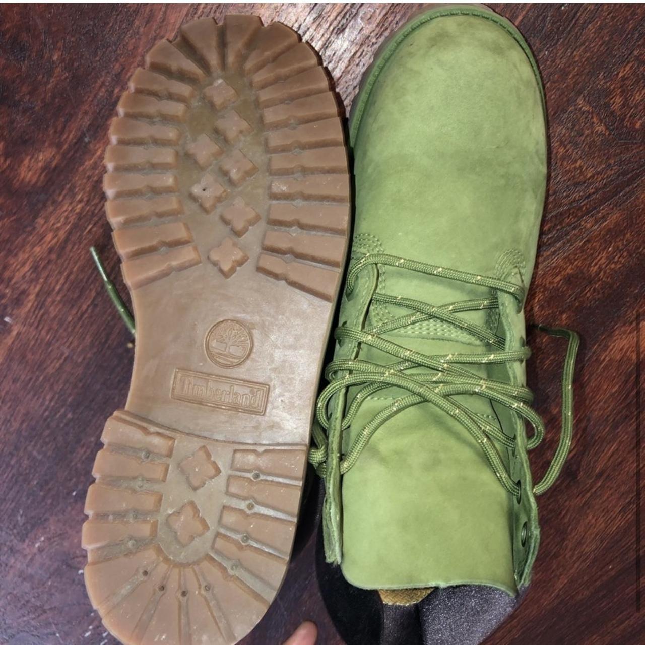 Olive hot sale green timbs