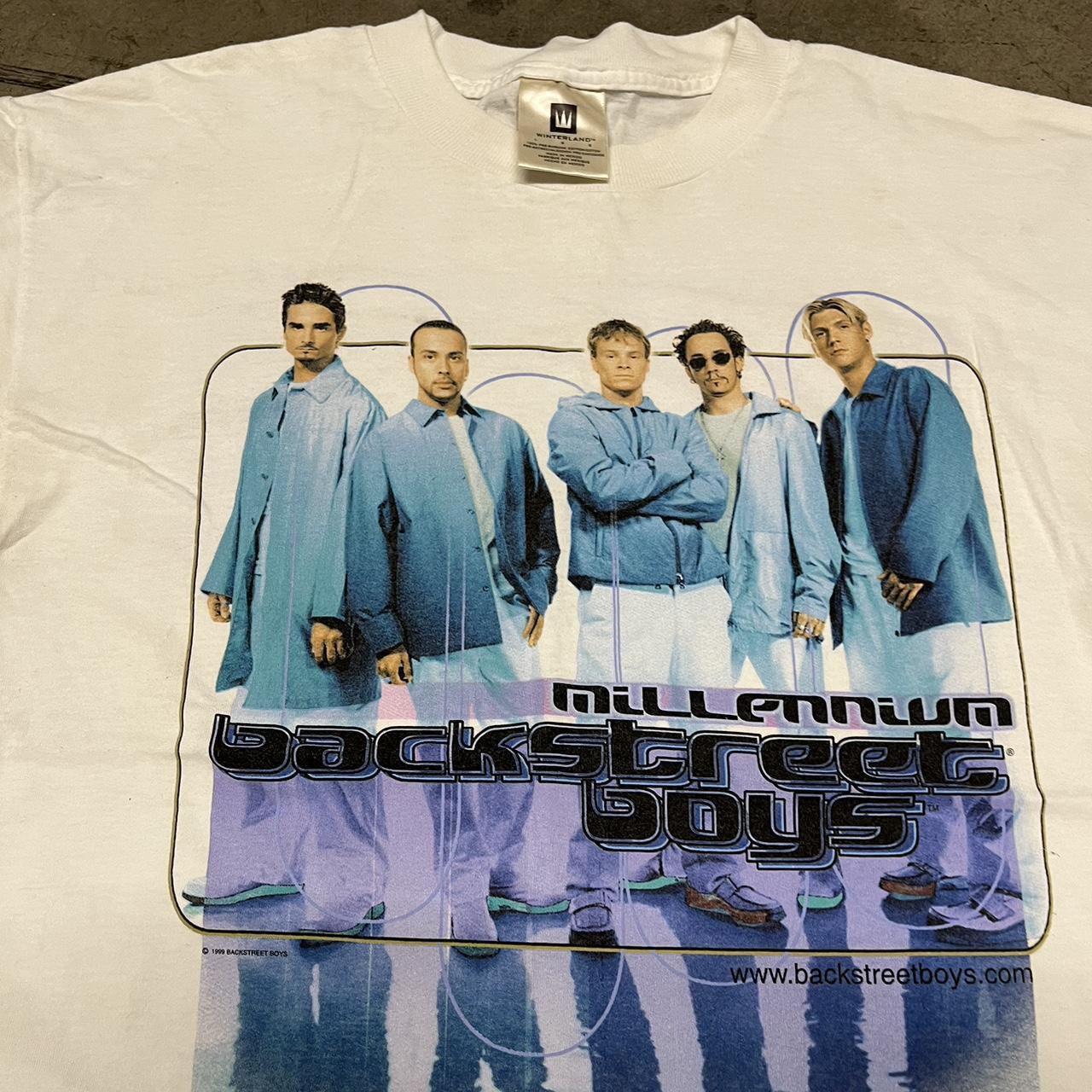 Backstreet boys (1999) vintage winterland t shirt outlet Large