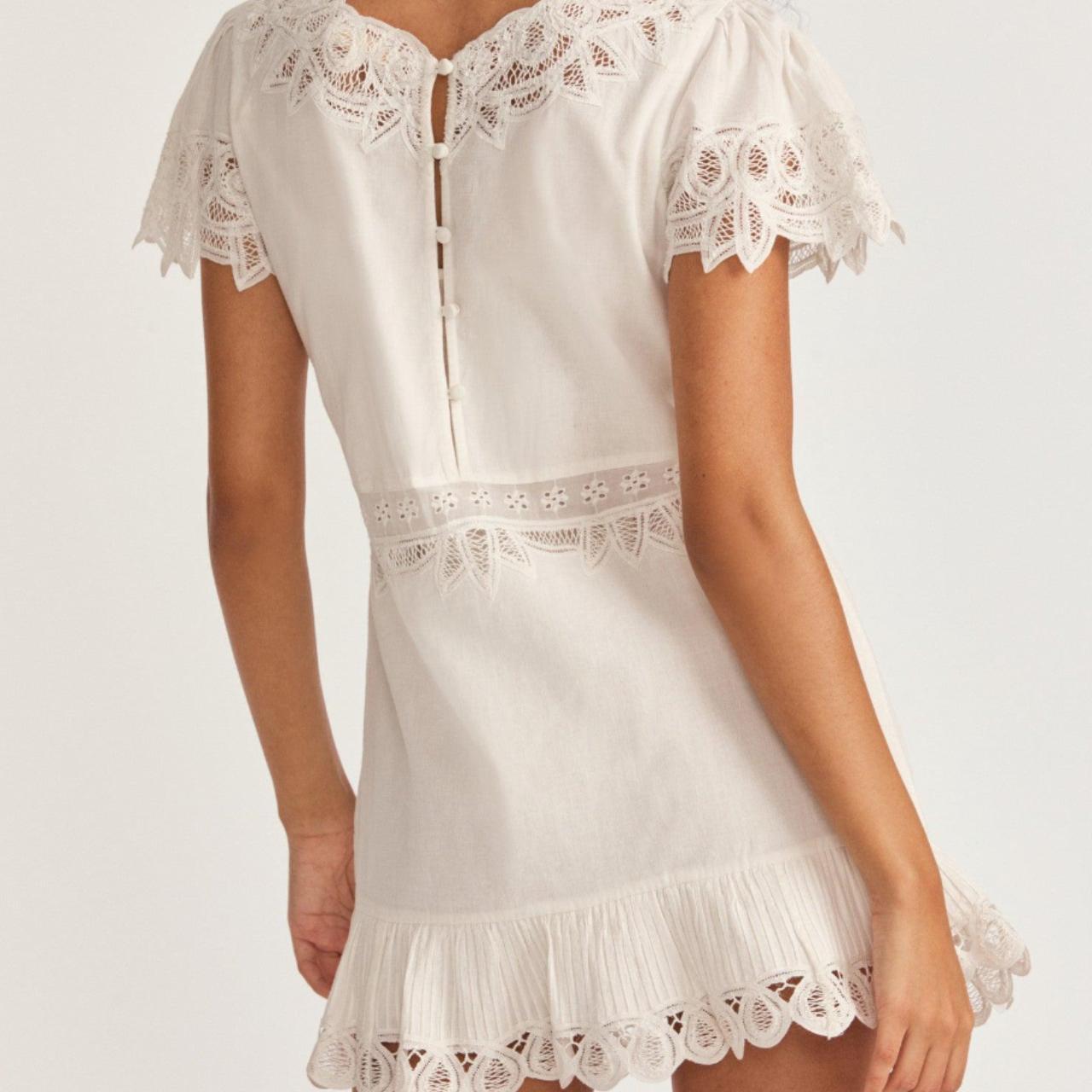 Brandy Melville - Broderie Anglaise Edith Mini Dress on Designer