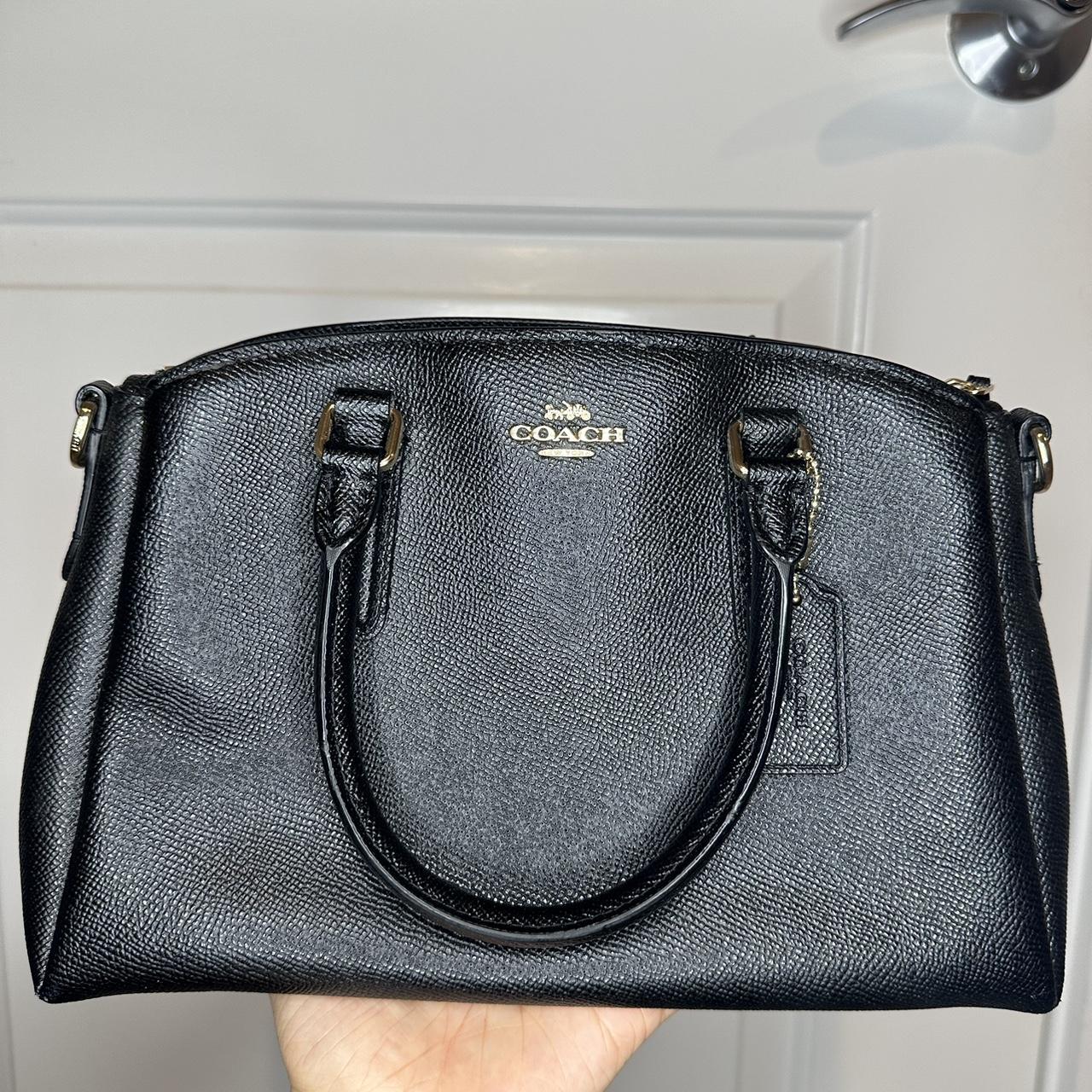 Coach Purse, Black, shops Multiple Pockets