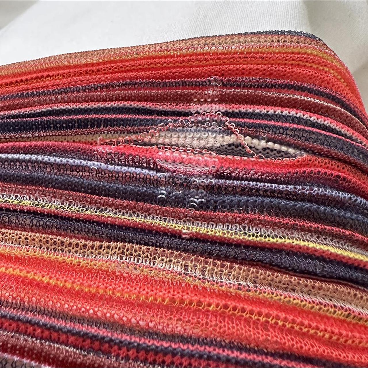 Mango Women's Purple and Orange Trousers (4)