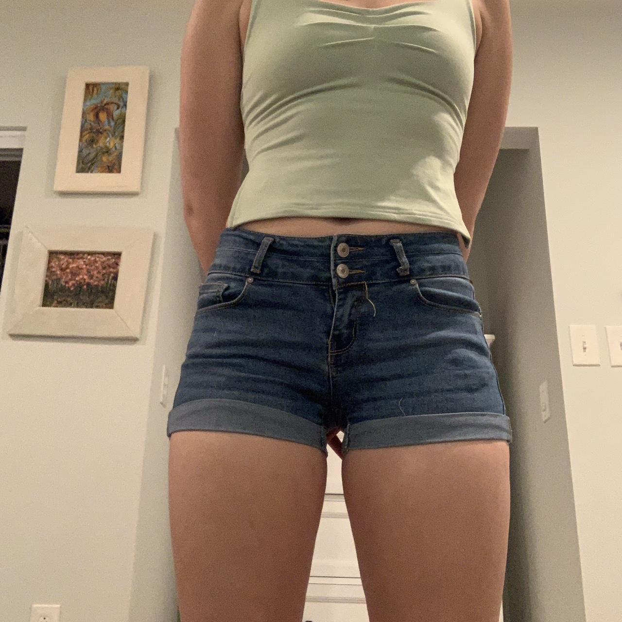 Forever 21 booty push up shorts, Size small,