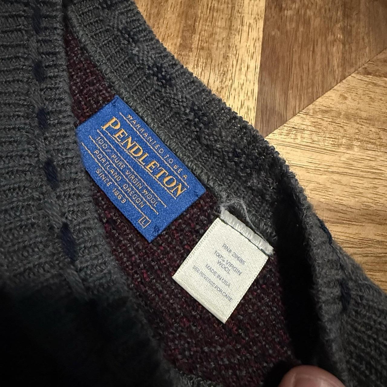 Pendleton Men's Sweater - Multi - L – Pendleton S… - image 6