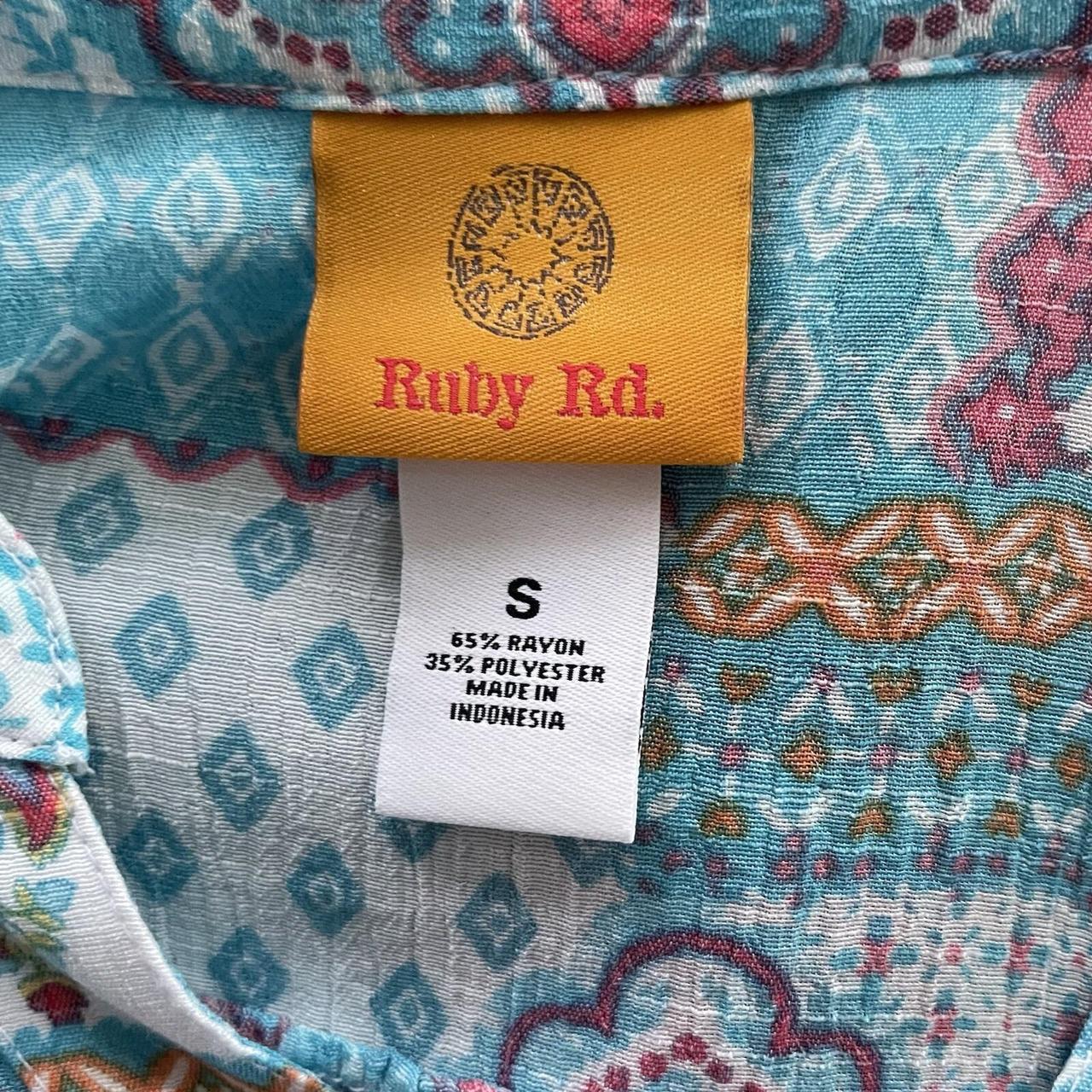 Ruby Rd. Women's Blouse - Multi - S – Ruby Rd Top… - image 3