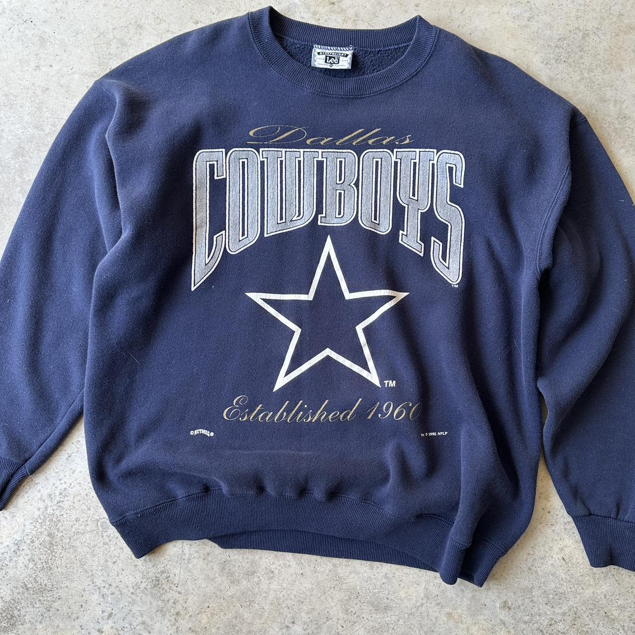 nike dallas cowboys hoodie size: M condition: - Depop