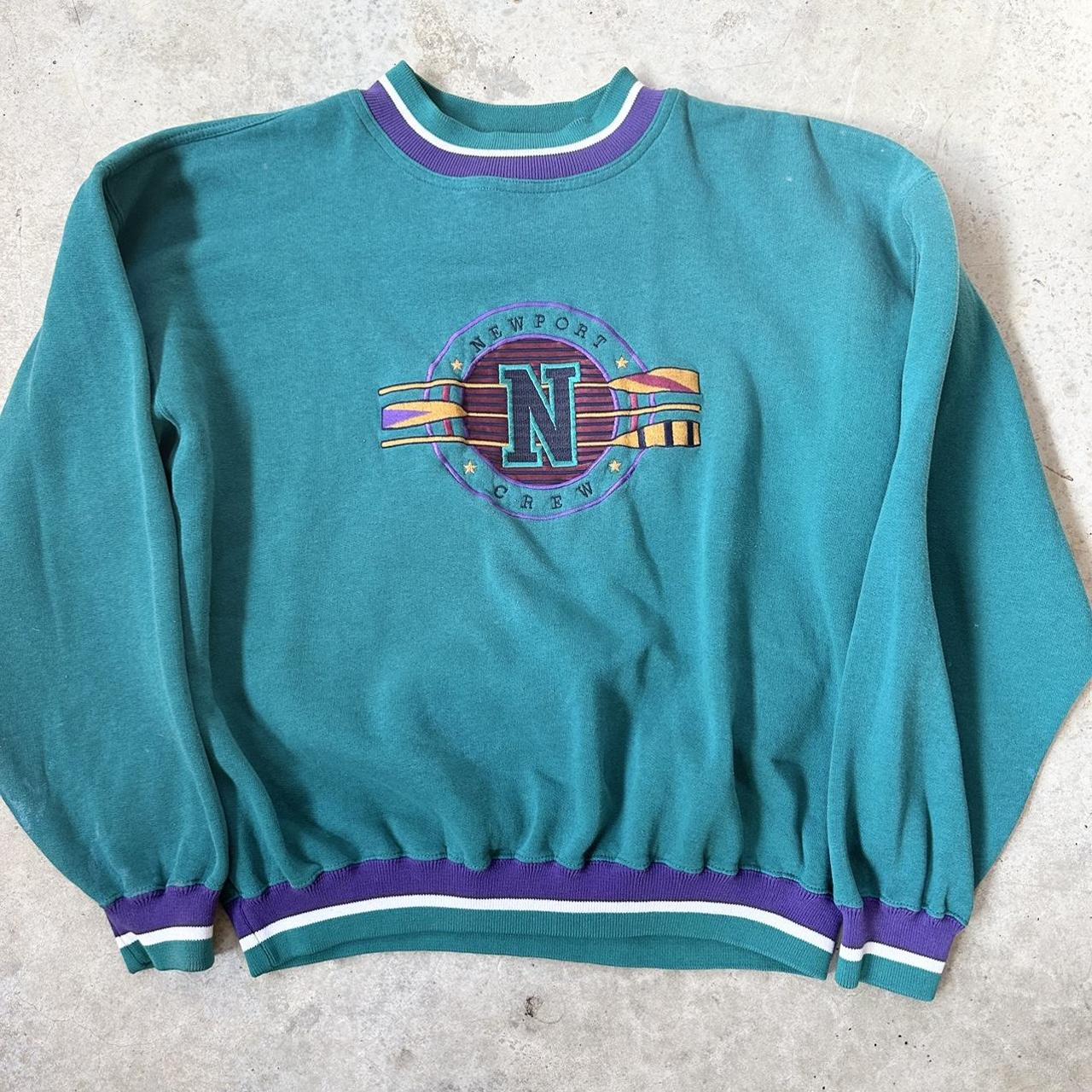 Vintage Detroit lions crewneck sweatshirt heather - Depop