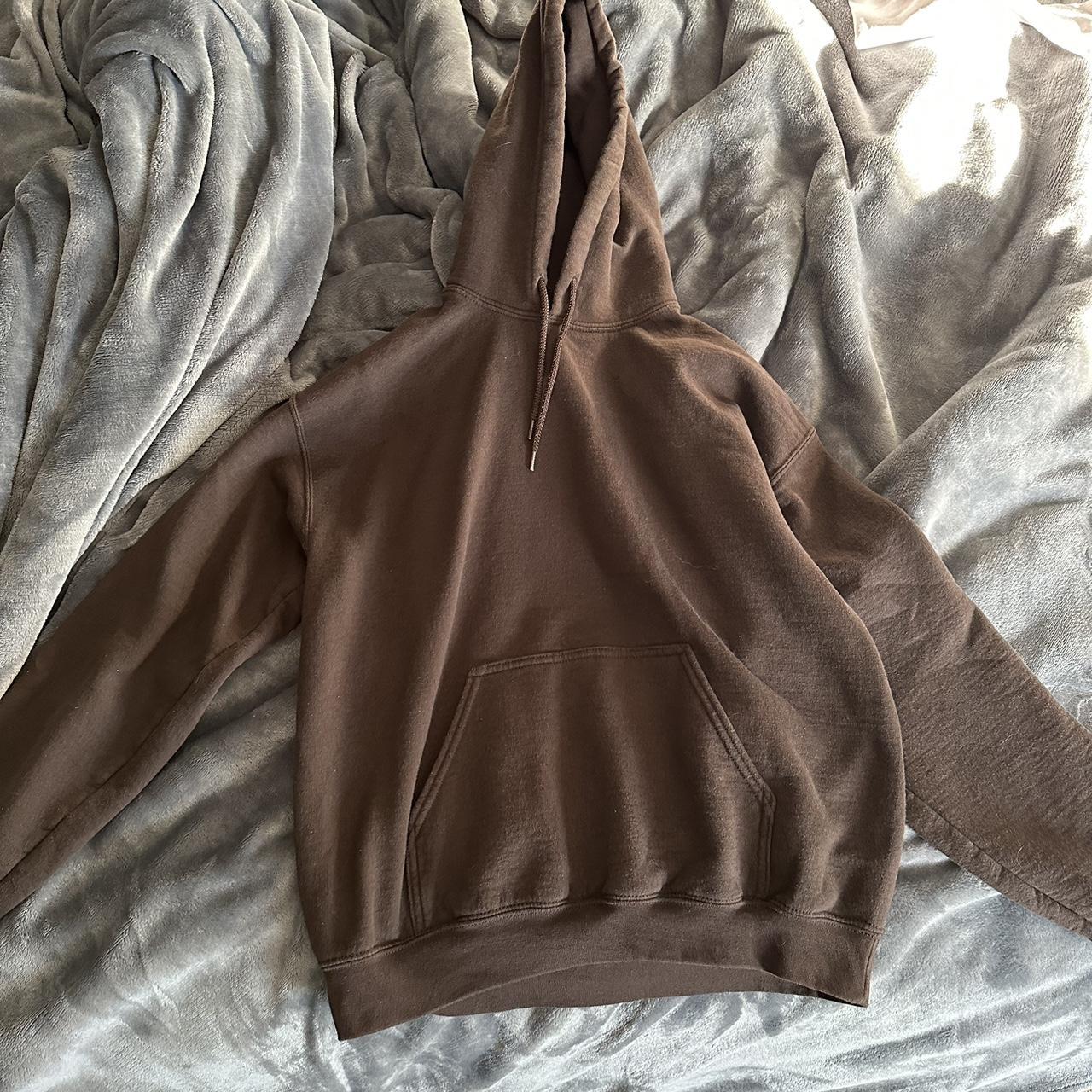 Men's Brown Hoodie Depop