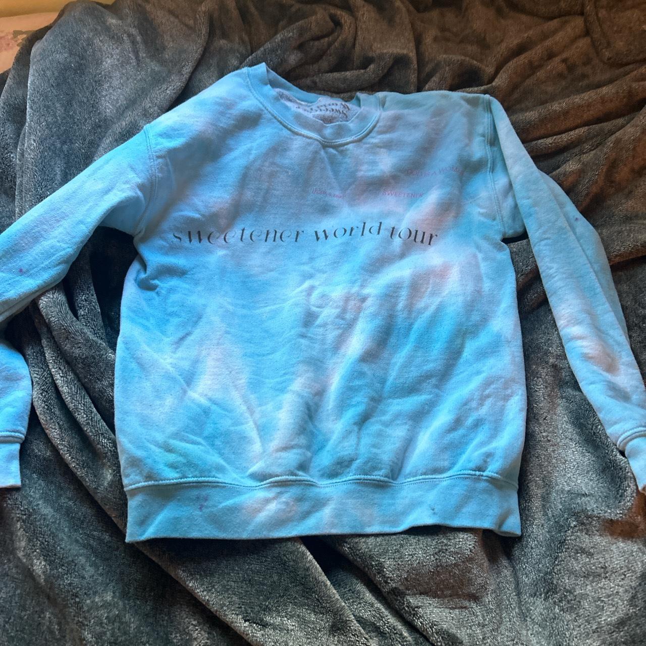 Ariana grande sales blue sweatshirt