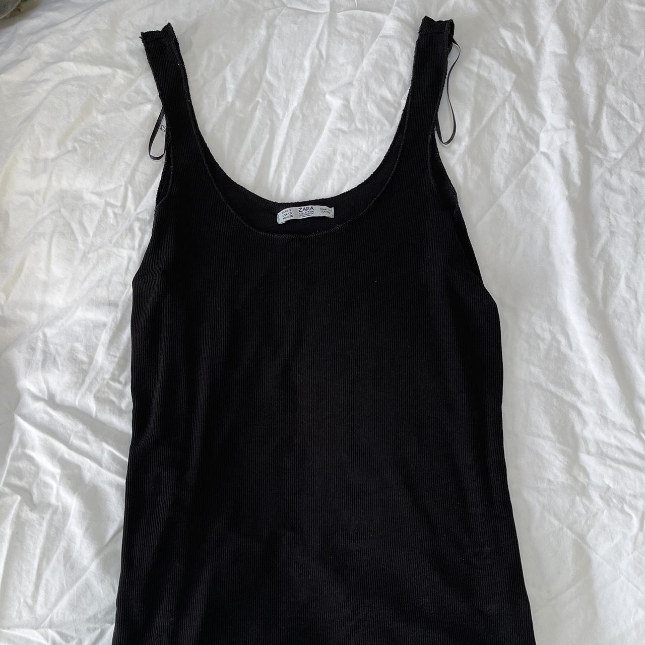 zara tank top super cute barely worn - Depop