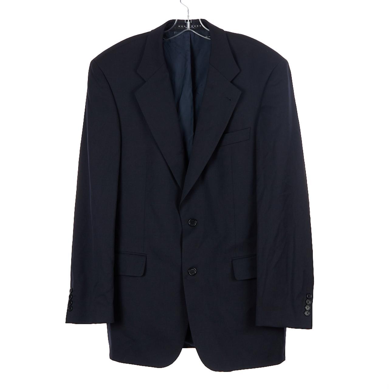 Hugo Boss Men's Navy Suit | Depop