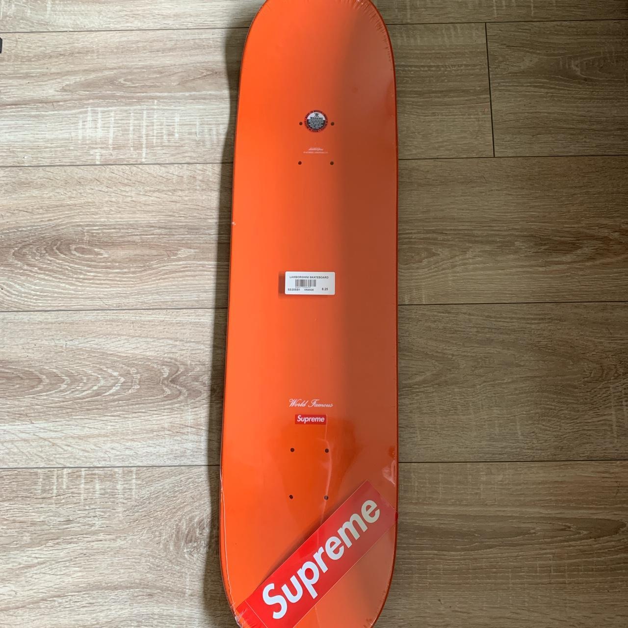 スケートボード Supreme - supreme lamborghini skateboard orange Supreme Automobili Lamborghini Skateboard Deck Orange - SS20