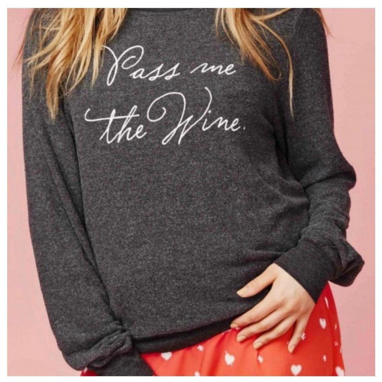 Wildfox wine clearance sweatshirt