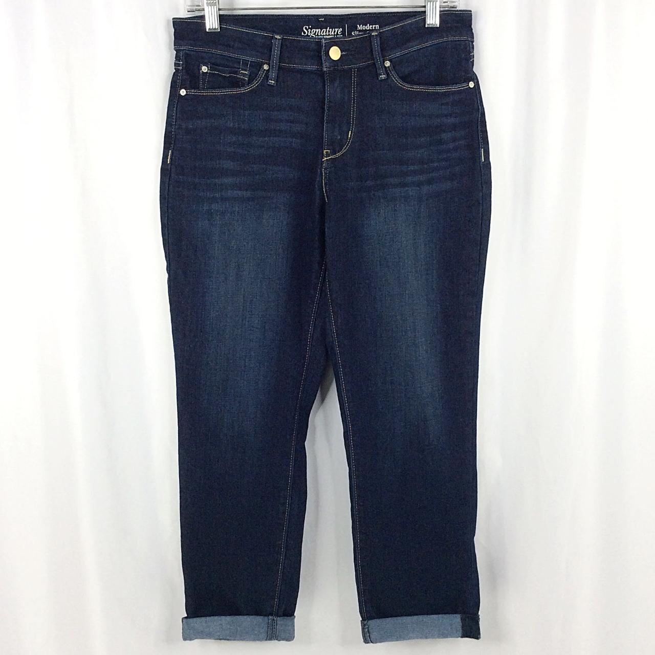 Levi's mid hotsell rise slim cuffed