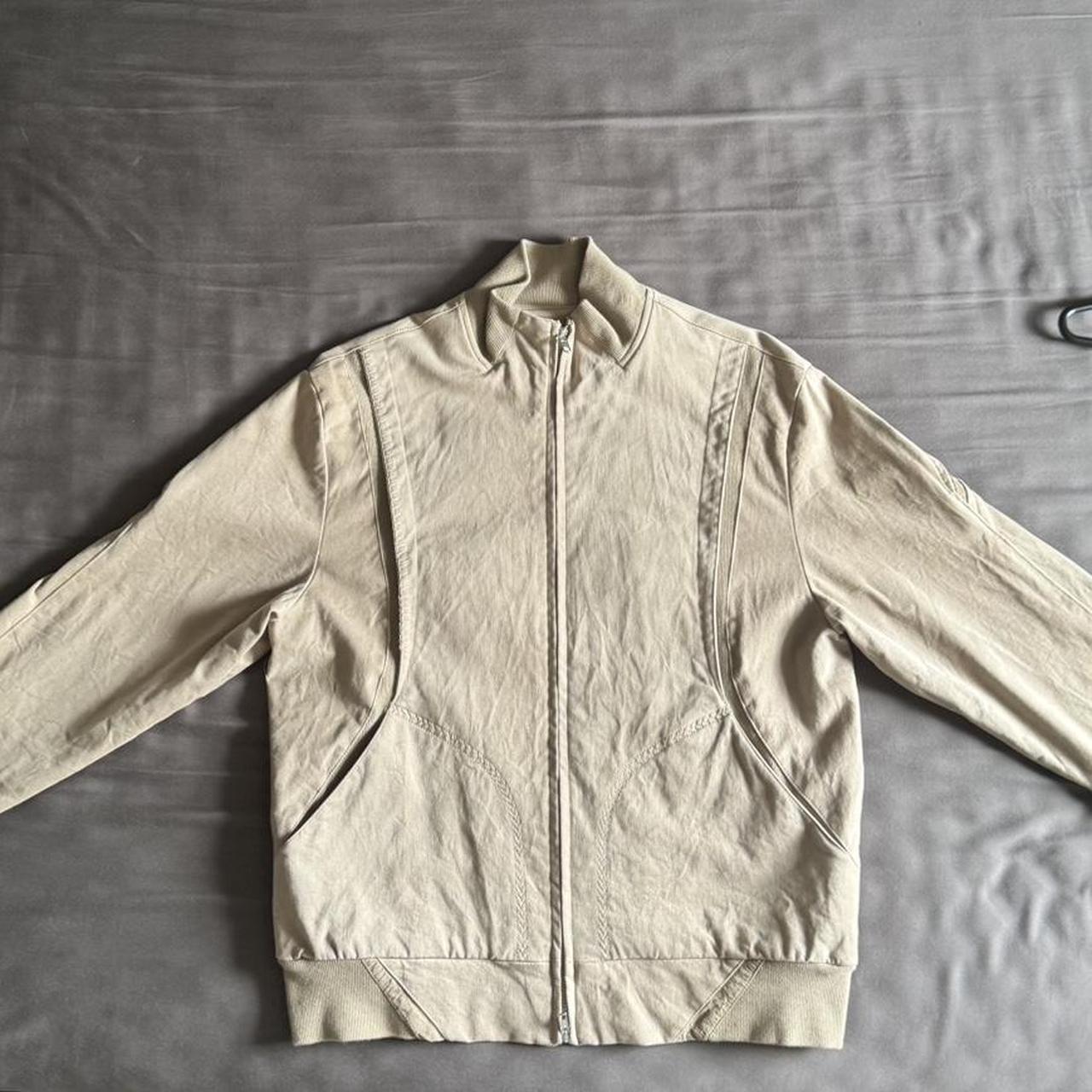 Xlim EP.3 01 Bomber Jacket in Beige Worn once, near... - Depop