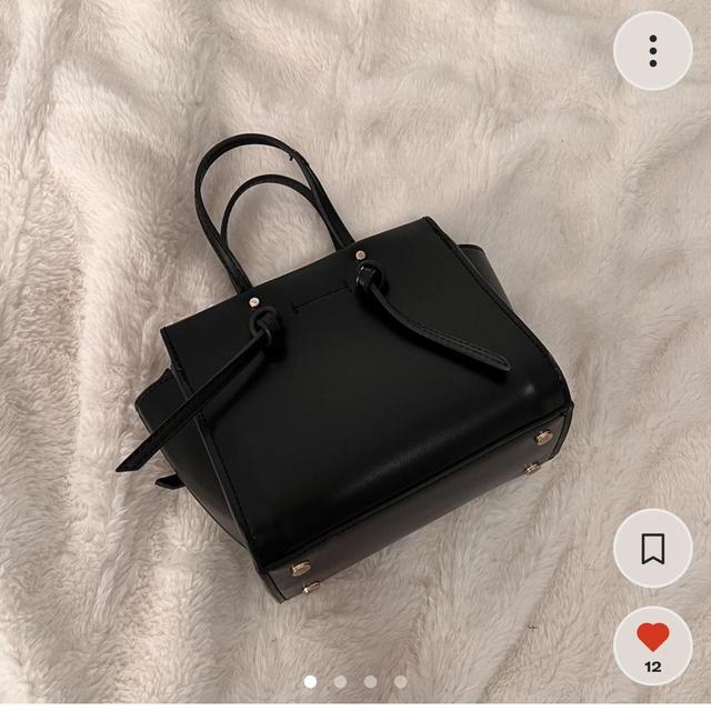 Zara knotted best sale mini city bag