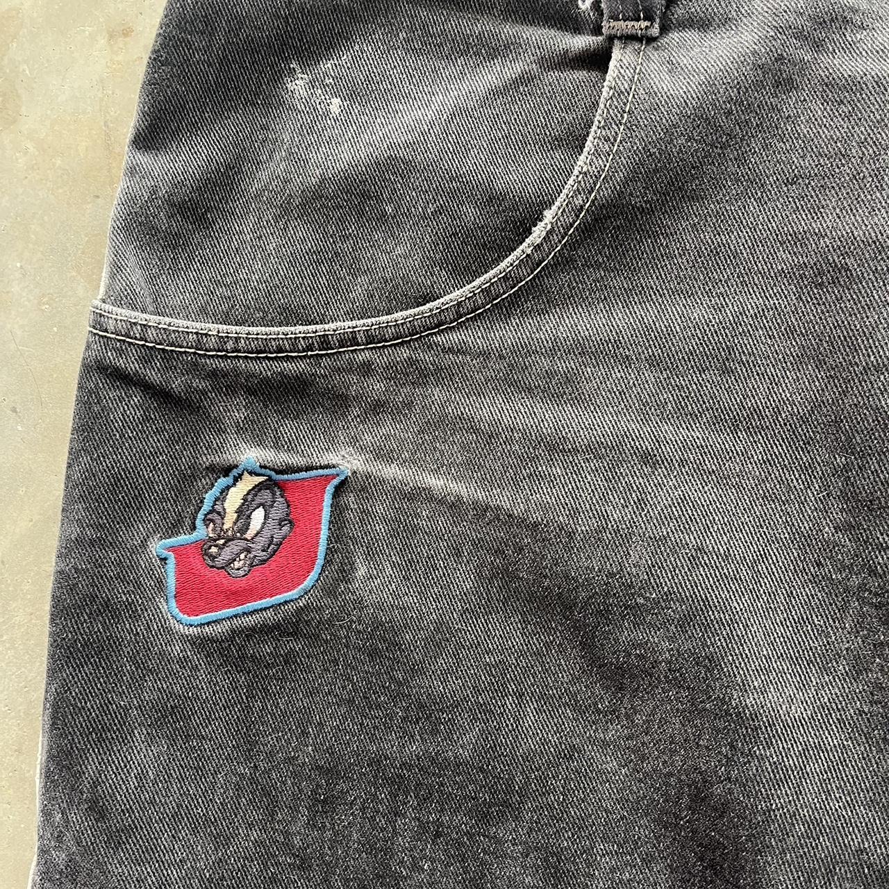 Made in USA jnco skunks with crazy heel bite - Depop