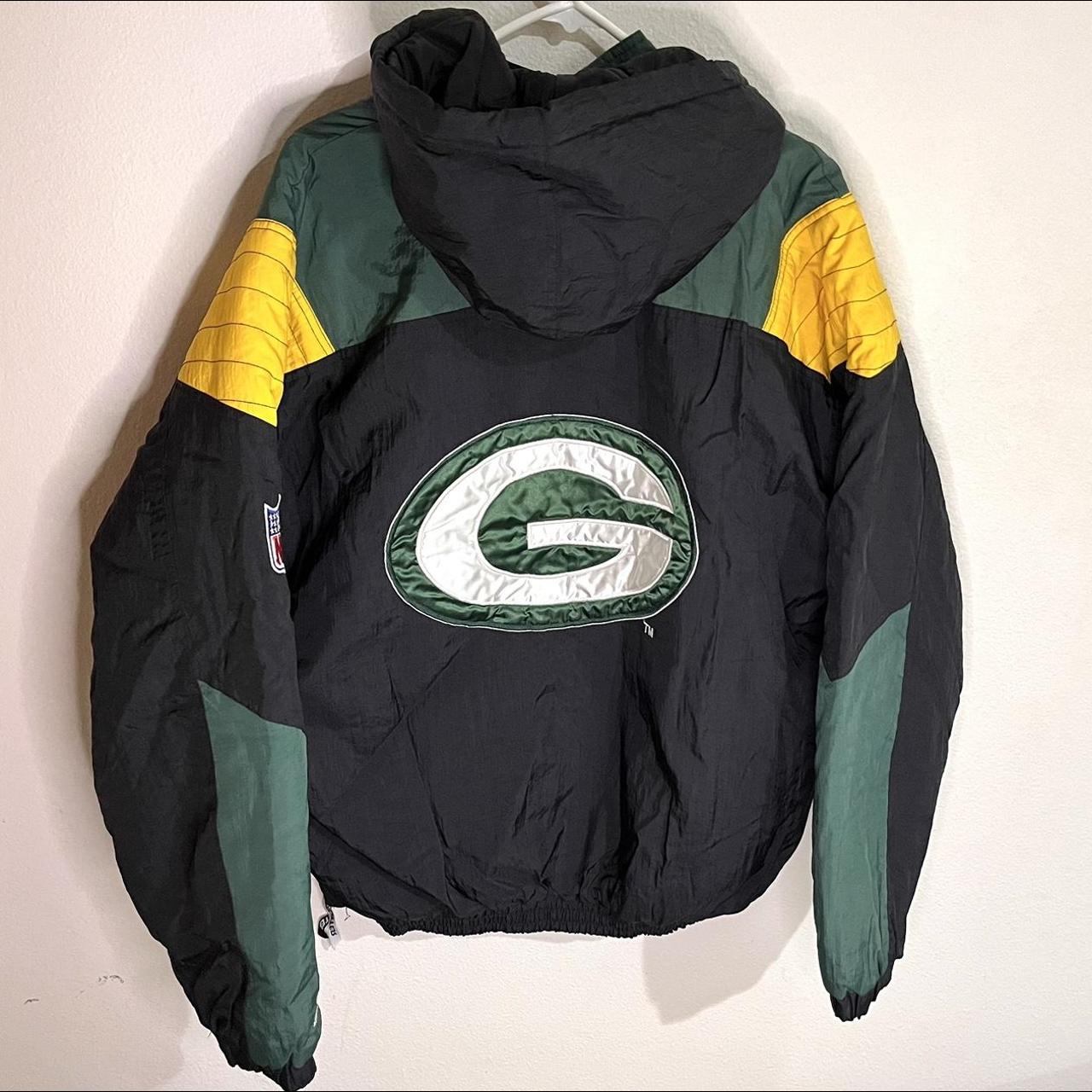 VTG 90s NFL Starter PROLINE Green Bay Packers 1/2 - Depop