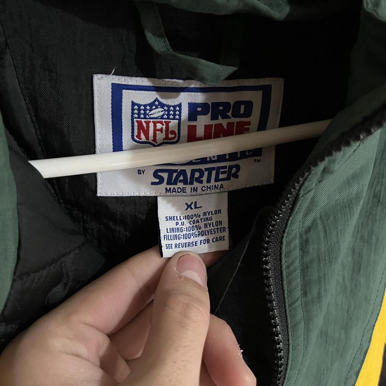 VTG 90s NFL Starter PROLINE Green Bay Packers 1/2 - Depop