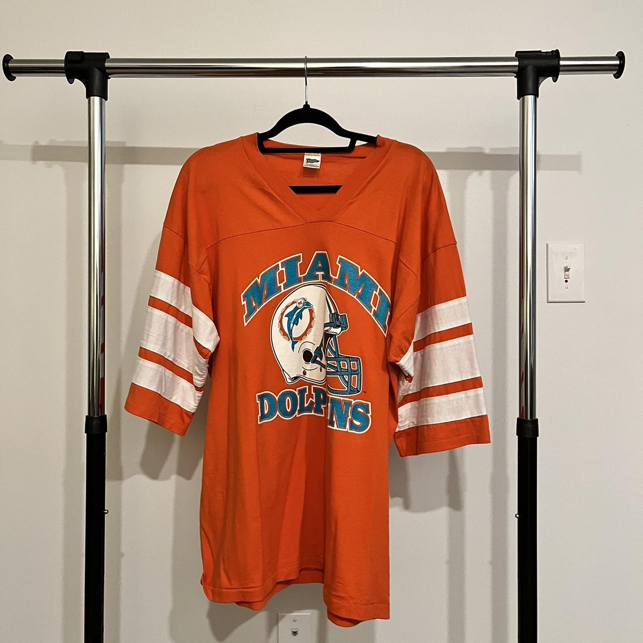 Free shipping Vintage Miami dolphins jersey - Depop