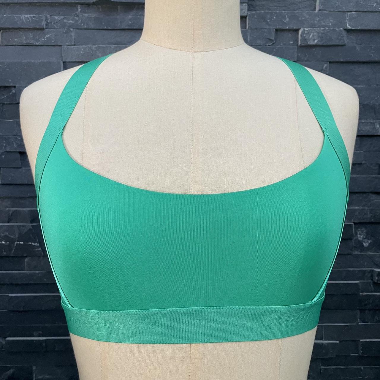 Honey Birdette brand green strappy sports bra, size... - Depop