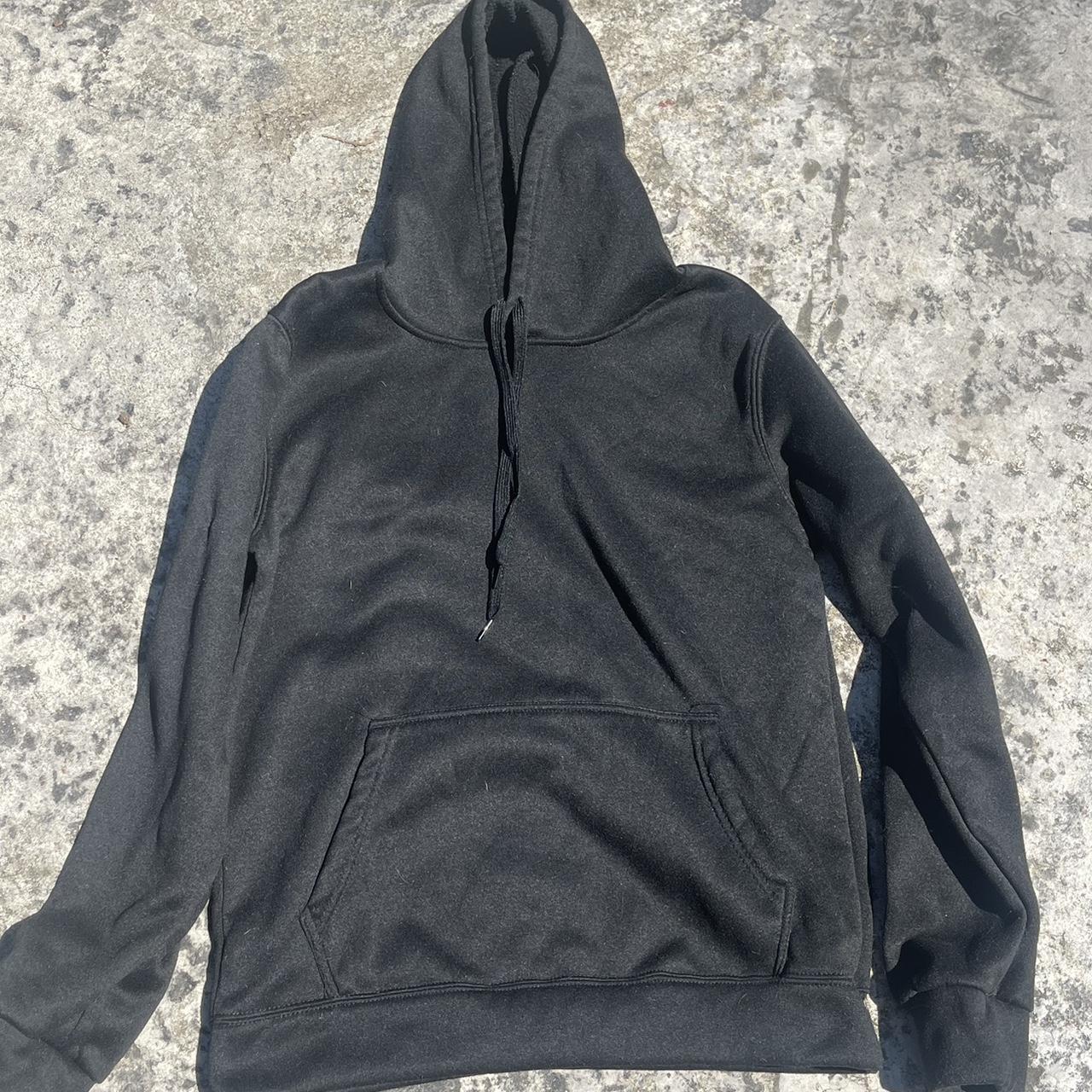 Men's Black Hoodie | Depop