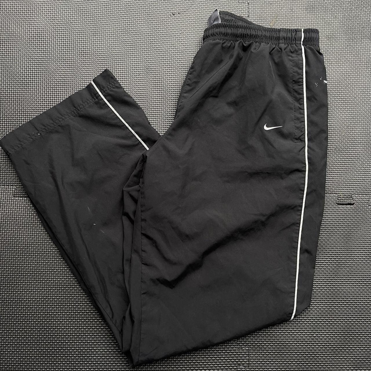 vintage 2000s nike track pants some flaws as shown... Depop
