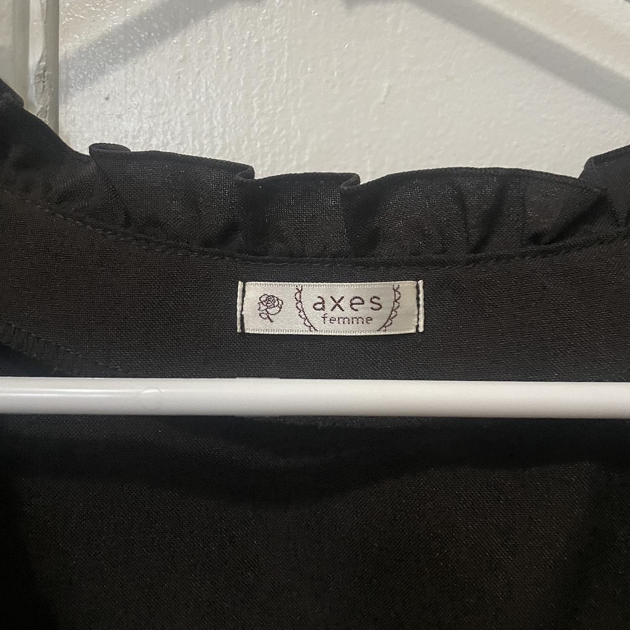 cutest axes femme vest! adjustable waist w/ tie in... Depop