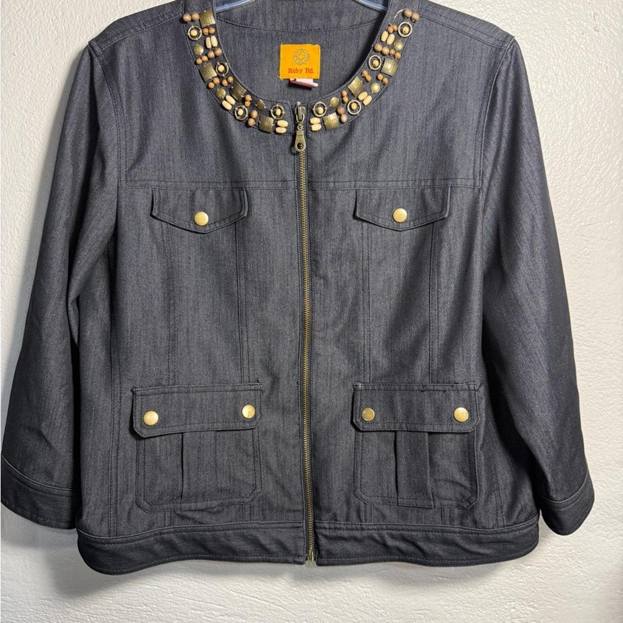 Ruby Rd. Women's Jacket - Grey - 16 – Chic Ruby R… - image 1