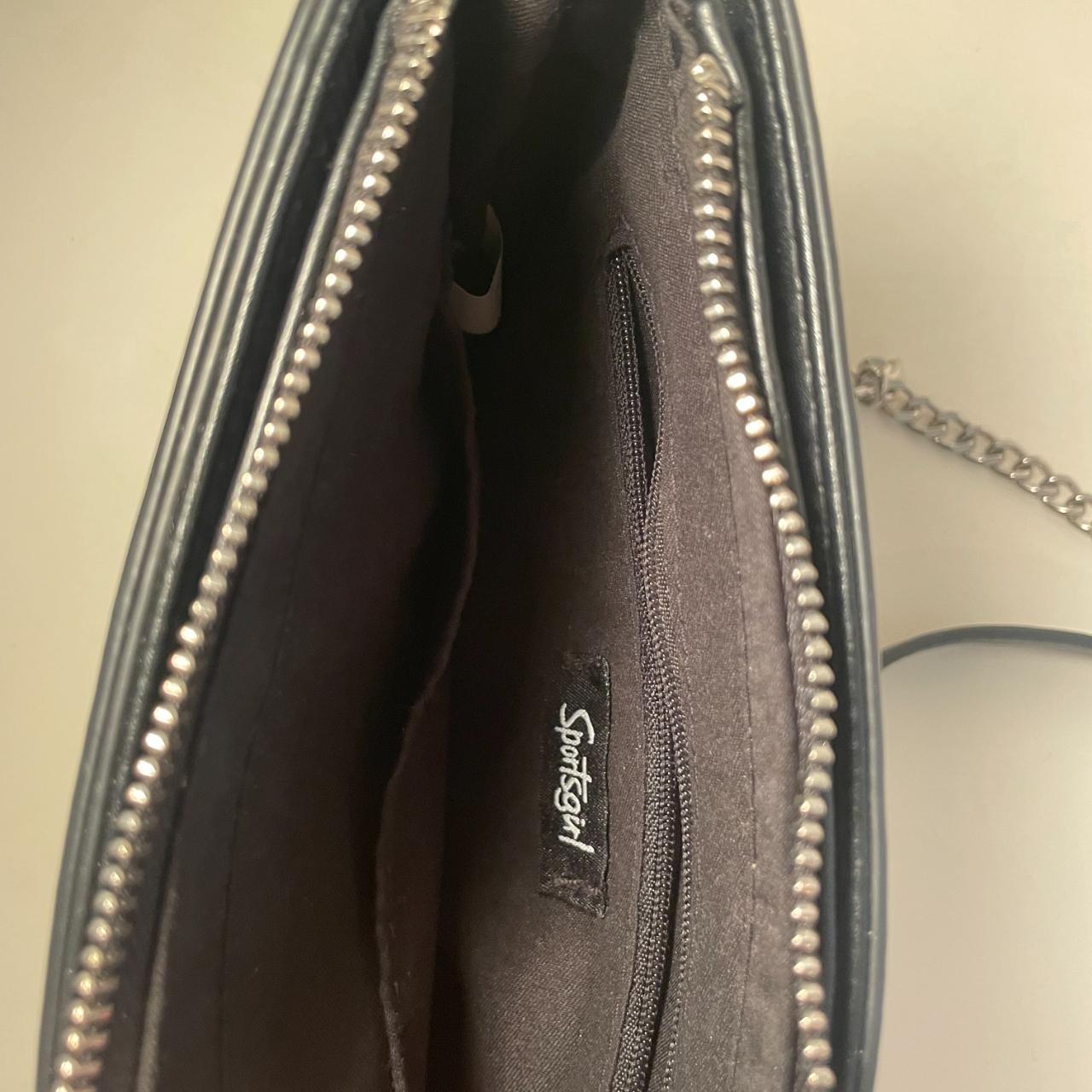 SPORTSGIRL crossbody bag. Silver hardware with two... Depop
