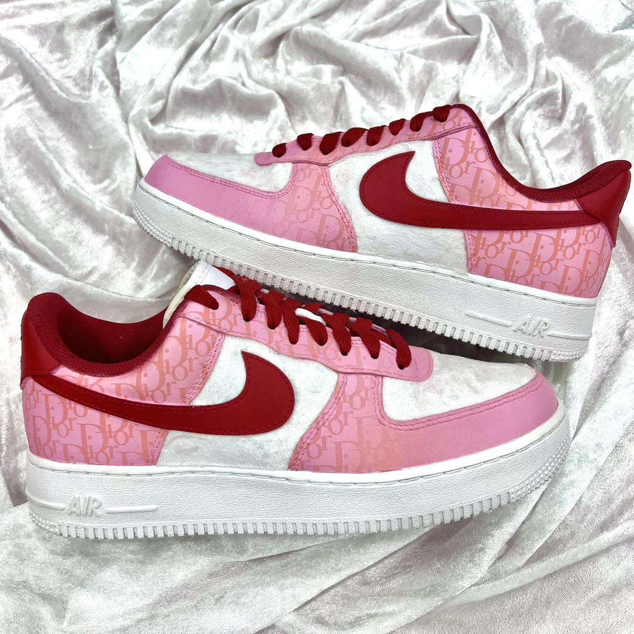 Nike Air Force 1 '07 Pink Paisley Sneakers