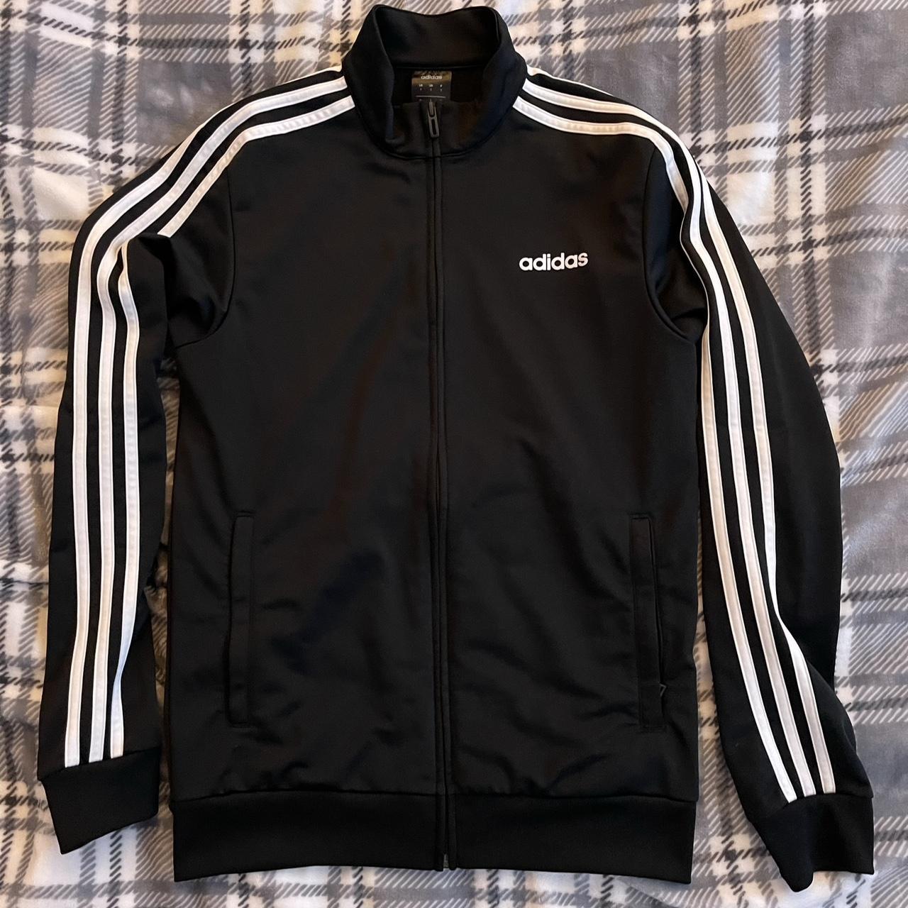 Adidas Track Jacket - Depop