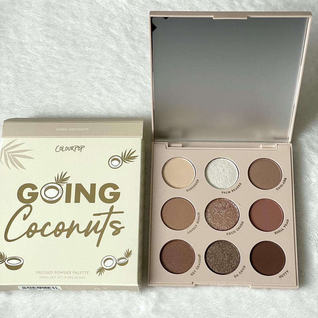 Colourpop Going Coconuts Eyeshadow Palette 💜 Brand Depop 9383