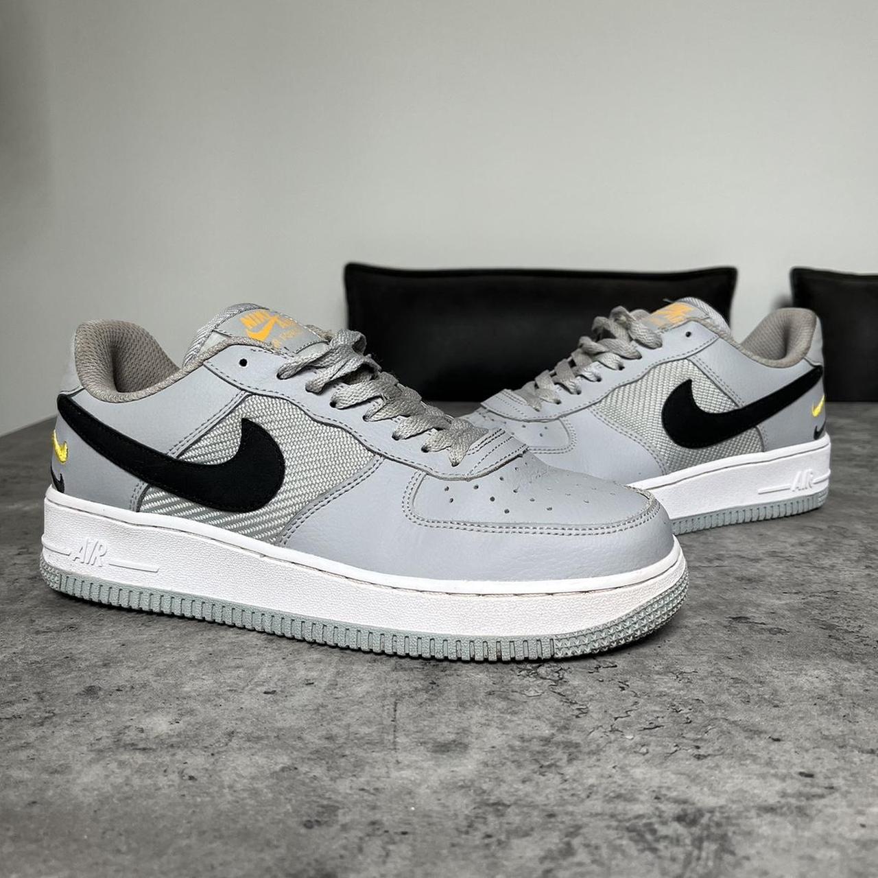 Grey nike air force 1 size 5 best sale