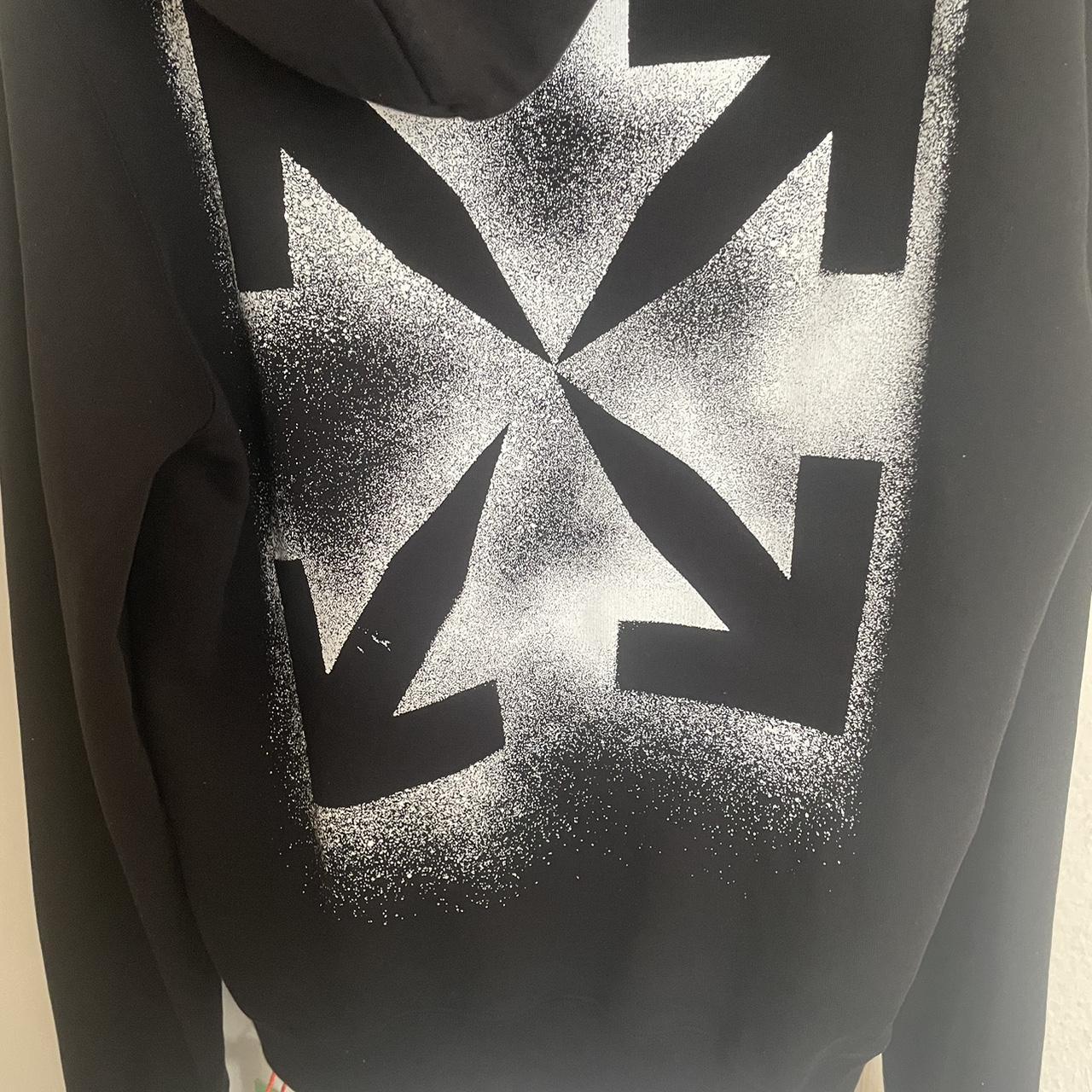 Off white 2024 stencil arrows hoodie