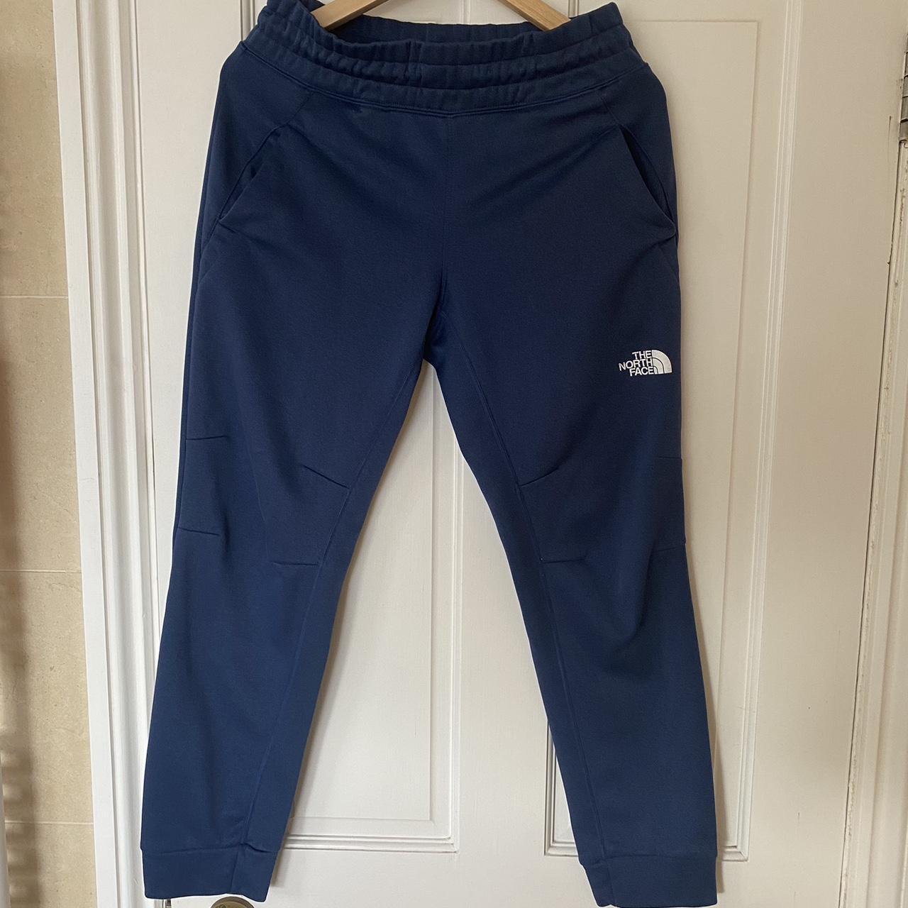 Blue north face store joggers