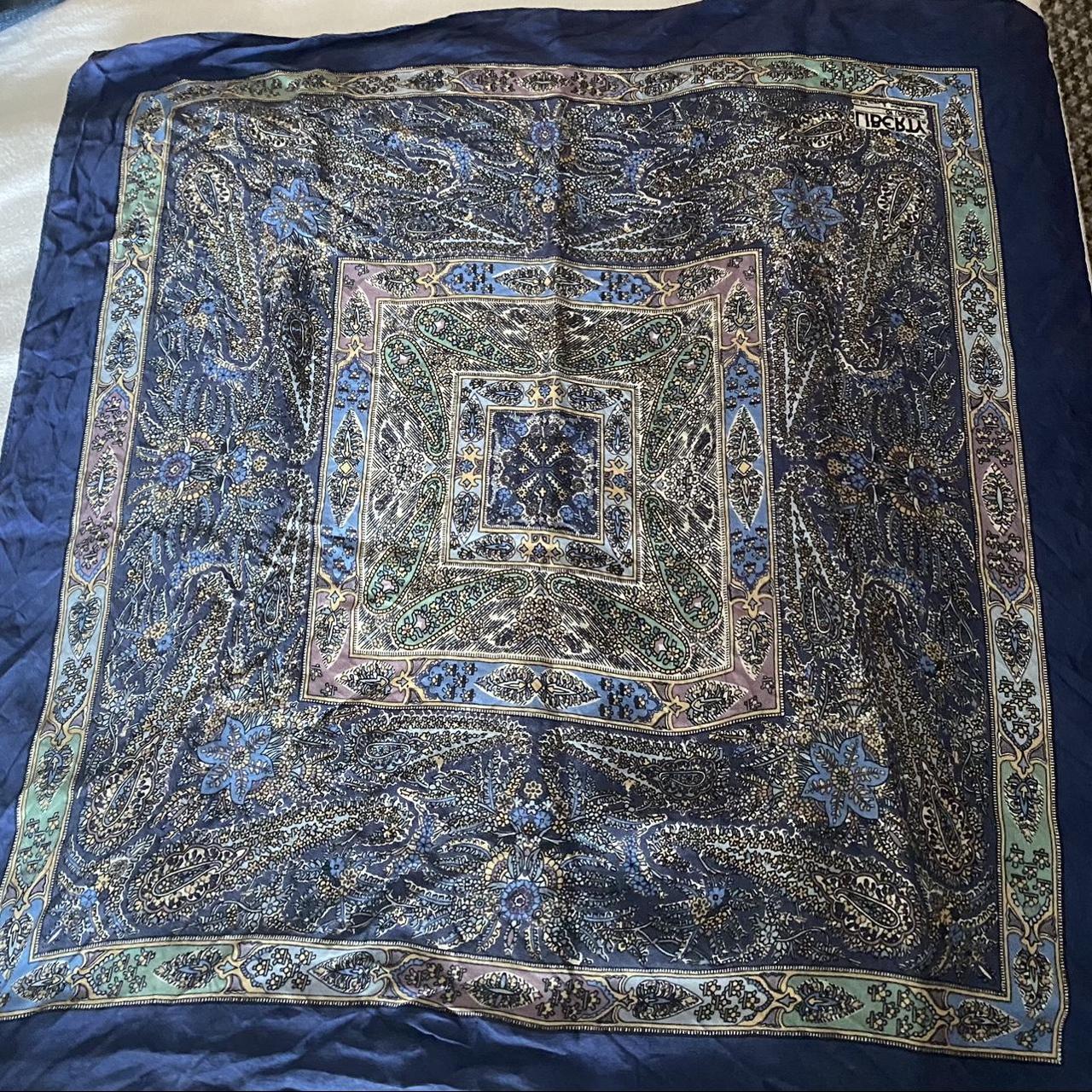 Beautiful paisley liberty London silk scarf Made in... - Depop