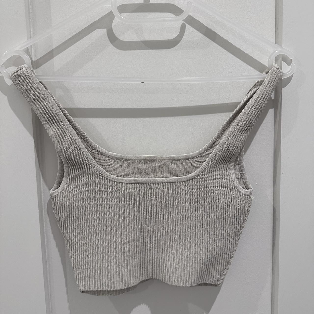 Aritzia Babaton Sculpt Knit Cropped Tank