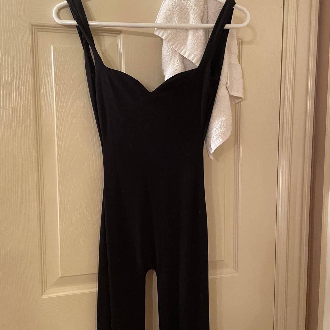 OH POLLY AMORINO BLACK JUMPSUIT US SIZE 0 UK SIZE 4 Depop