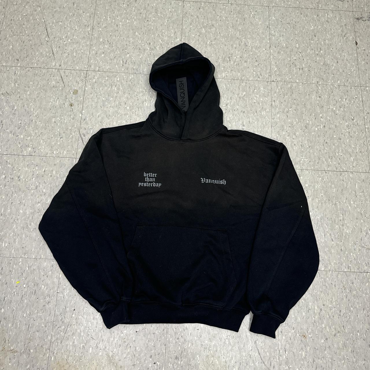Stylish all black hoodie / Brand new with tag @depop | Depop