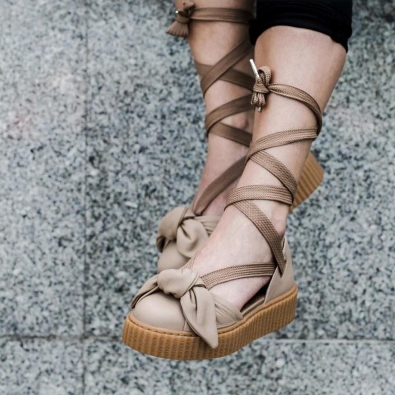 Fenty puma sandals bow shops