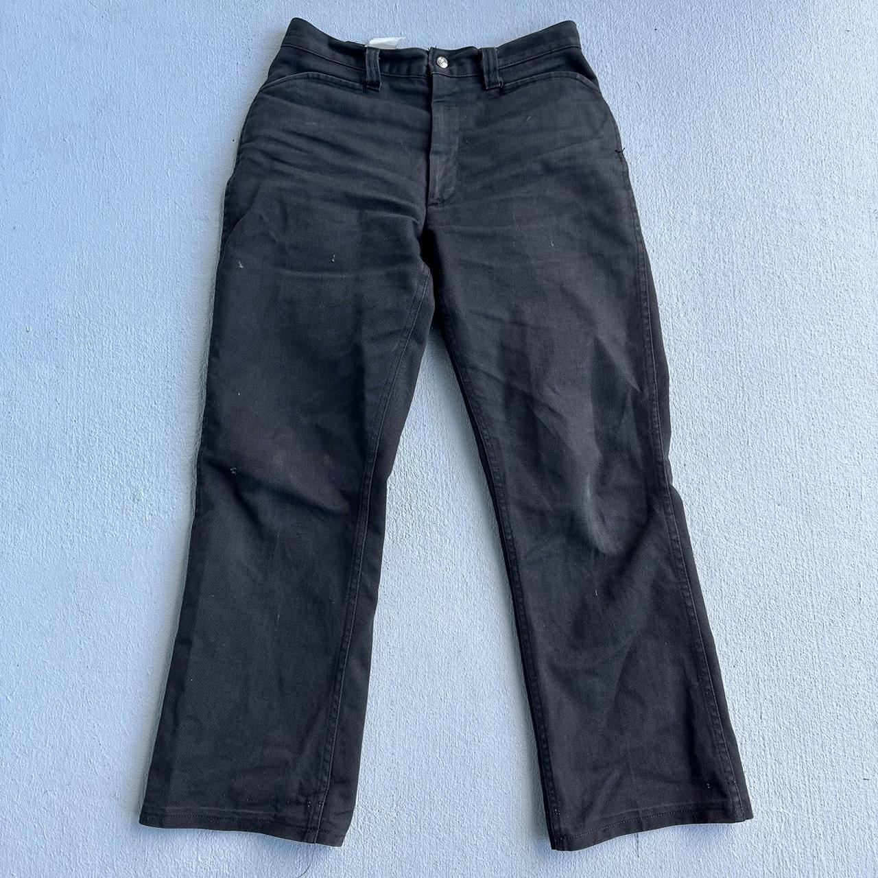 Vintage 1970s Lee Frisko Ben Davis Workwear Jeans... - Depop