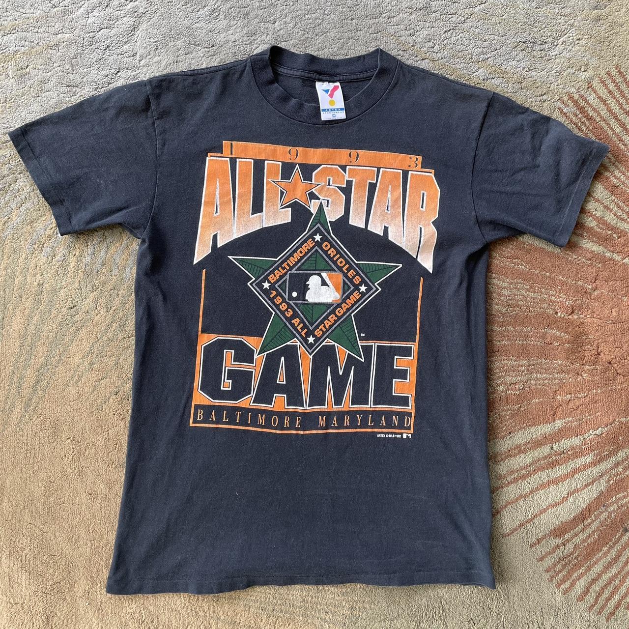 Vintage 1993 MLB All Star Game Tee | Small ( Medium... - Depop