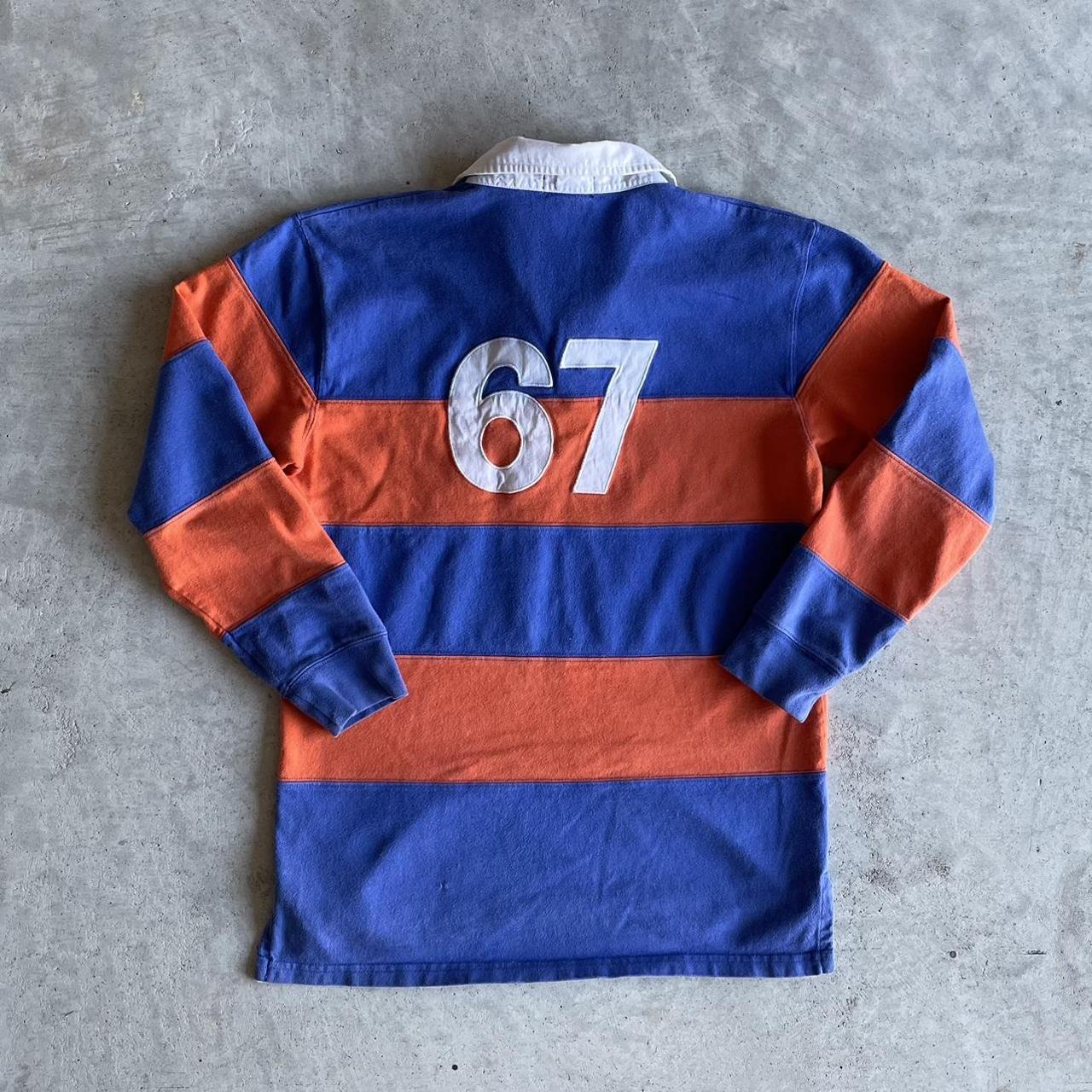 vintage-late-90s-early-2000s-polo-blue-orange-depop