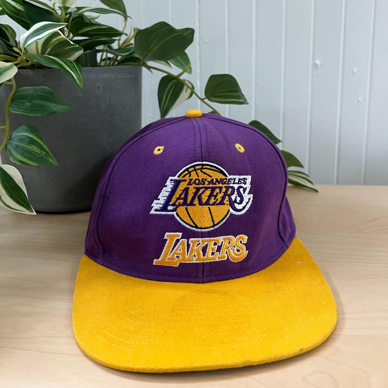 Y2K Adidas LA Lakers Hat Great condition - Depop