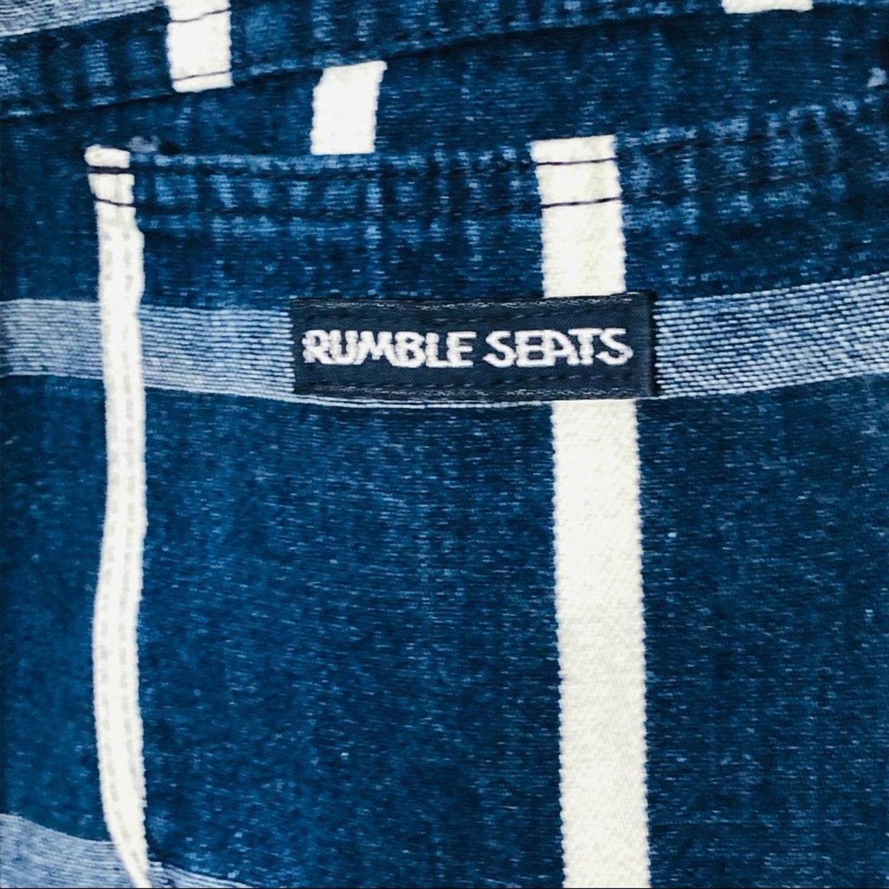 Rumble Seats Vintage buy RARE Super High Waist Striped Jeans 70’s 80's Mom Jeans