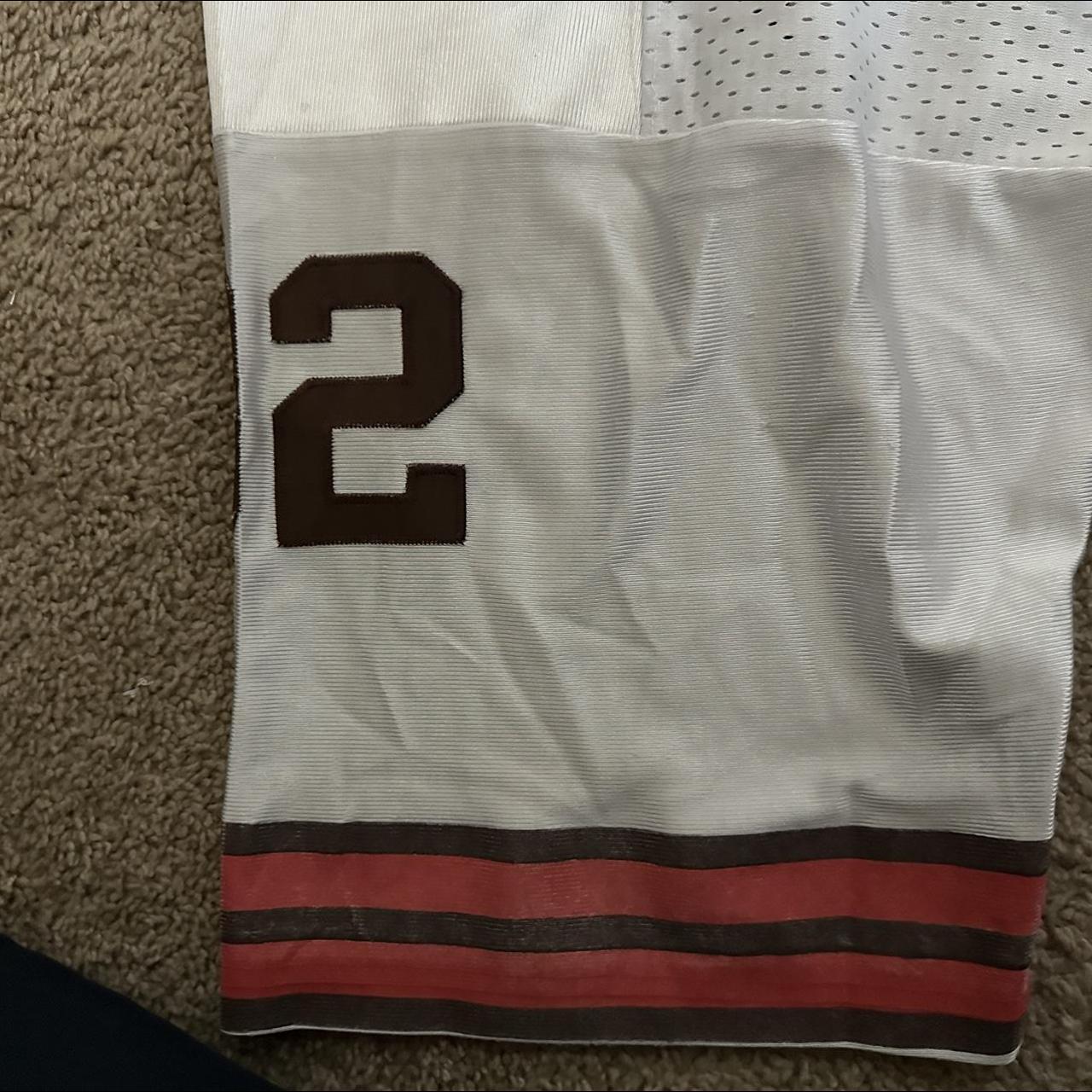 Jim Brown #32 Jersey Mitchell & Ness Replica - Depop