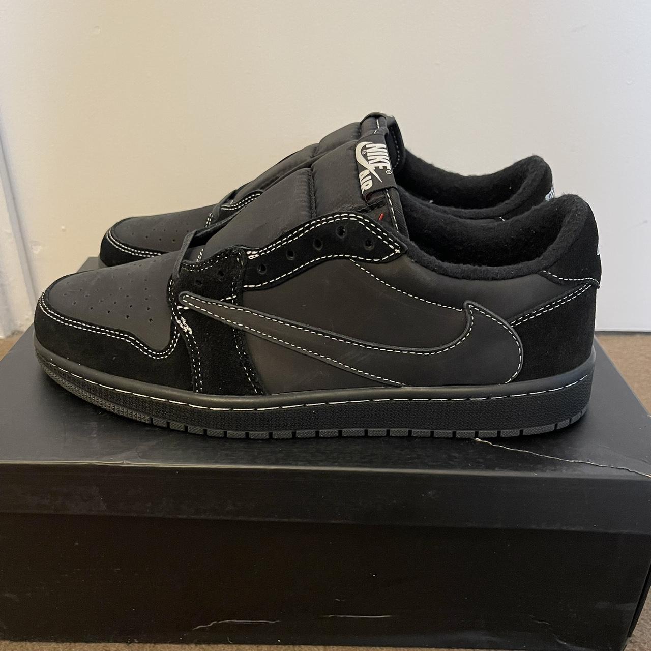 travis scott jordan 1 black