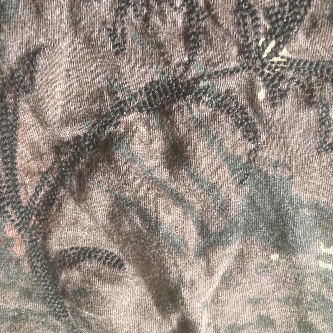 De Puta Madre Brown Embroidered TShirt Size M. From... - Depop